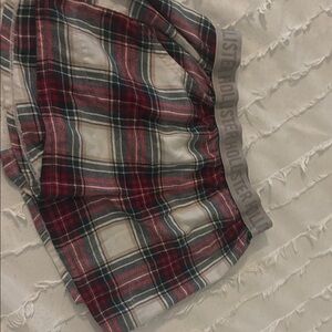 hollister Plaid Lounge/pj Shorts